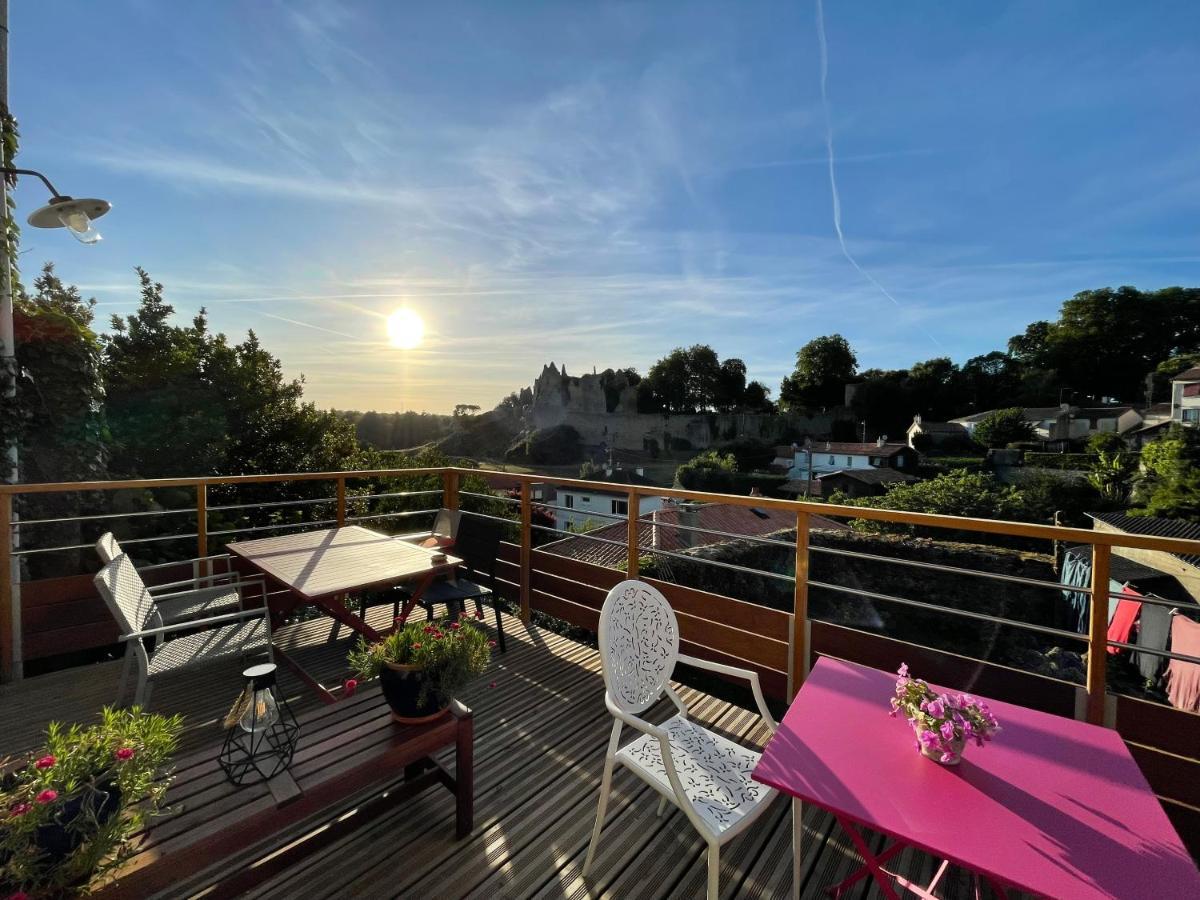 Les 3 Pigeons Hotel Bressuire Kültér fotó